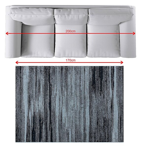 Dywan Sevilla sky blue/frost grey 120x170cm