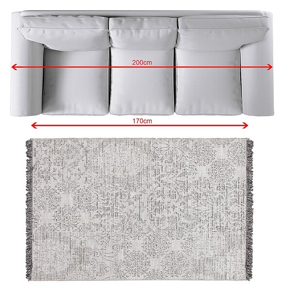 Dywan Tweed grey 120x170cm