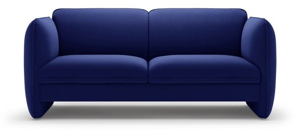 Niebieska aksamitna sofa 168 cm Georgia – Micadoni