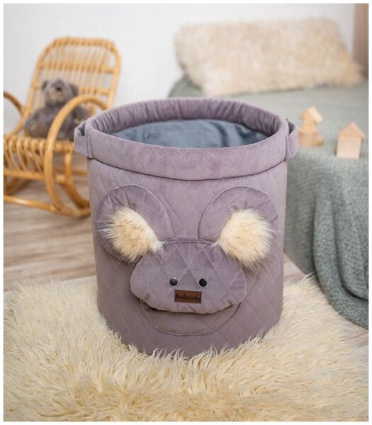 Kosz na zabawki Teddy brownie