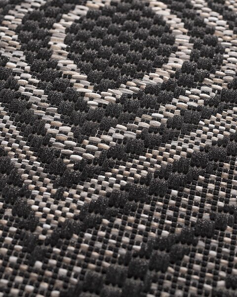 Dywan Breeze black/ clif grey 120 x 170 cm