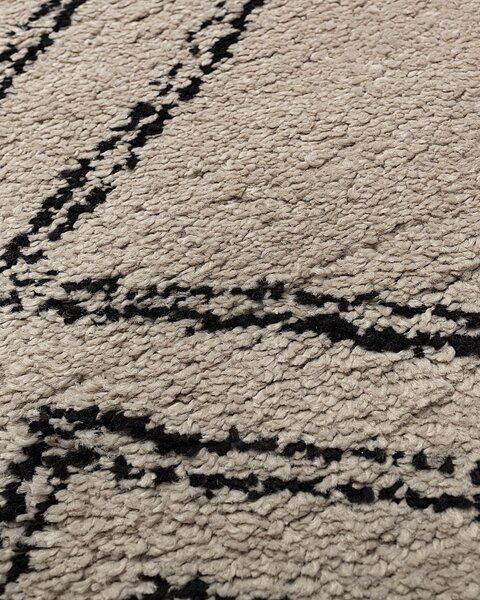 Dywan Royal Nomadic sand/black 120x170cm