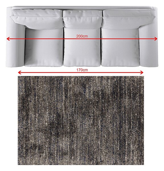 Dywan Royal Nomadic Living dark grey/sailor blue 120x170cm