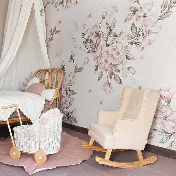 Tapeta dla dzieci Malumi_ROSE GARDEN
