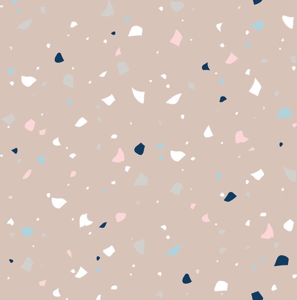 Tapeta dla dzieci SIMPLE terazzo mocca