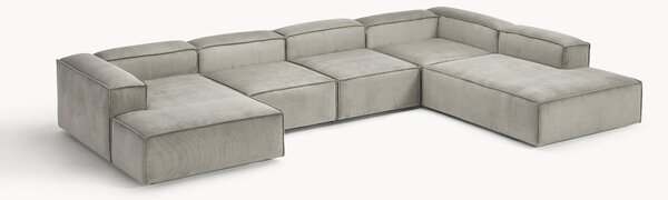 Sofa modułowa XL ze sztruksu Lennon