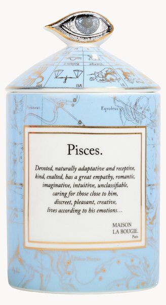 Ręcznie wykonana świeca zapachowa Pisces (monoi & sól morska)