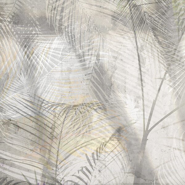 Tapeta dla dzieci_Artystyczna Malumi PALM SPRINGS Grey