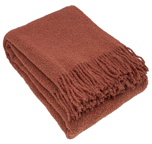 Pled Boucle 140x200cm cinnamon