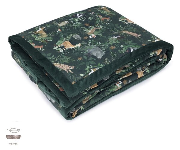 Ciepły kocyk Sherpa 150×200 cm – Woodland