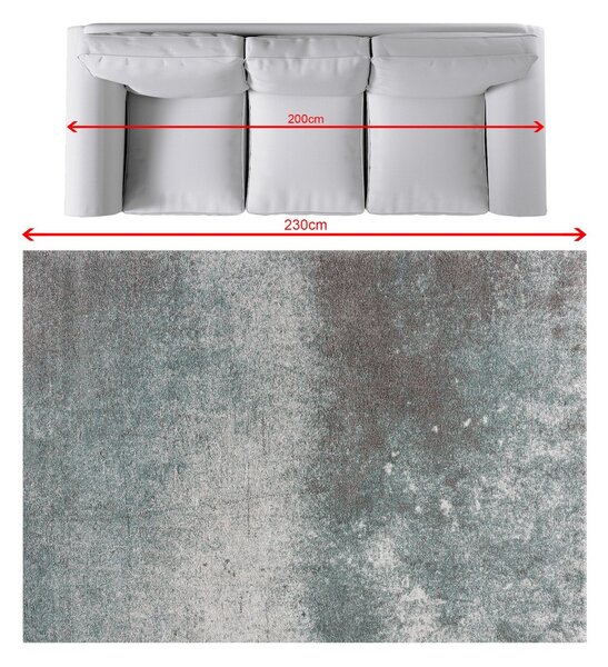 Dywan Softness cream/sage green 160x230cm