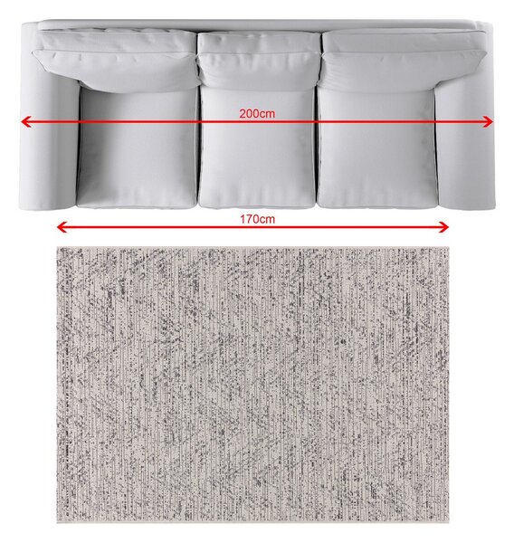 Dywan Breeze charcoal/grey 120x170cm