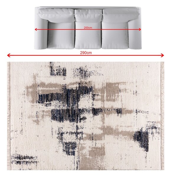 Dywan Boho cream/sailor blue 200x290cm