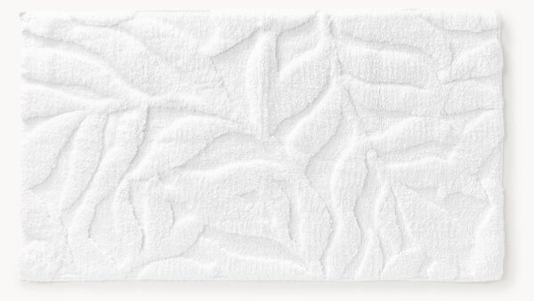Mata łazienkowa z wypukłą strukturą Leaf, antypoślizgowa