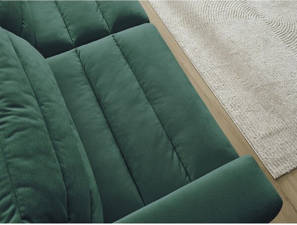 Zielona aksamitna sofa 276 cm Sierra – Bobochic Paris