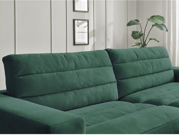 Zielona aksamitna sofa 276 cm Sierra – Bobochic Paris