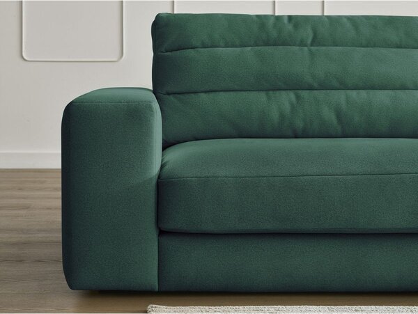 Zielona aksamitna sofa 276 cm Sierra – Bobochic Paris