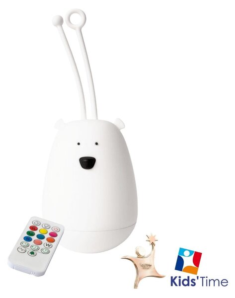Rabbit & Friends: silikonowa lampka z zawieszką Miś