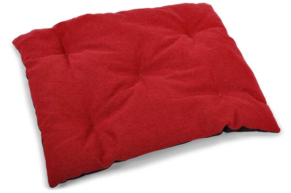 Poduszka legowisko dla psa 55x45 cm - czerwona