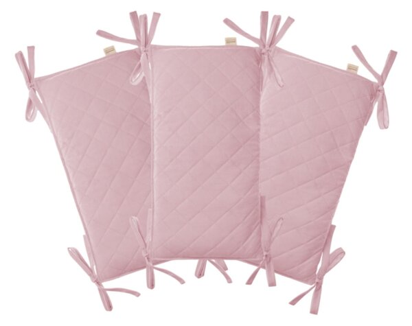 Ochraniacz do łóżeczka modułowy 3szt - PINK