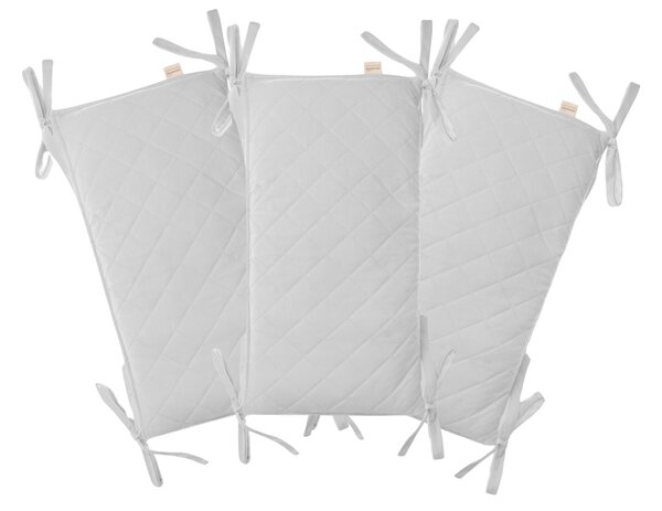 Ochraniacz do łóżeczka modułowy 3szt - GREY