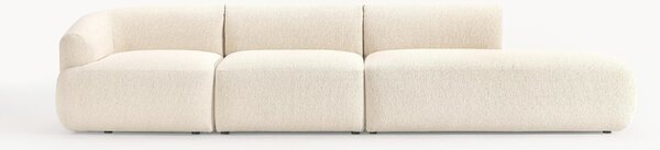 Szezlong modułowy XL Bouclé Sofia