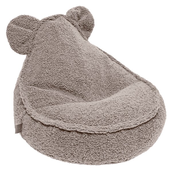Pufa Dziecięca Sako Teddy Jasnoszara