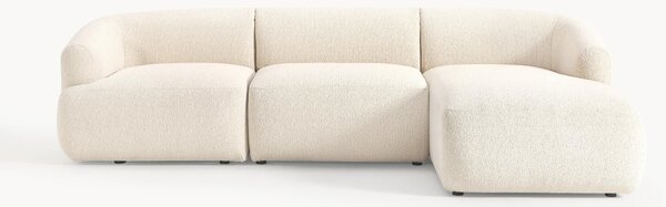 Narożna sofa modułowa Bouclé Sofia (3-osobowa)