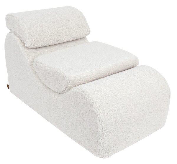 Leżanka Fotel Wypoczynkowy Wave Lounger Bearly Kremowy