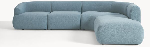 Narożna sofa modułowa Bouclé Sofia (4-osobowa)