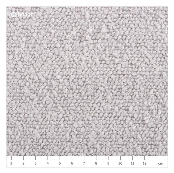 Jasnoszara sofa z materiału bouclé 210 cm Essen – Cosmopolitan Design