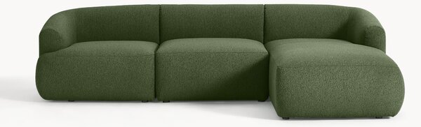 Narożna sofa modułowa Bouclé Sofia (3-osobowa)