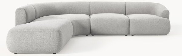 Narożna sofa modułowa Bouclé Sofia (4-osobowa)