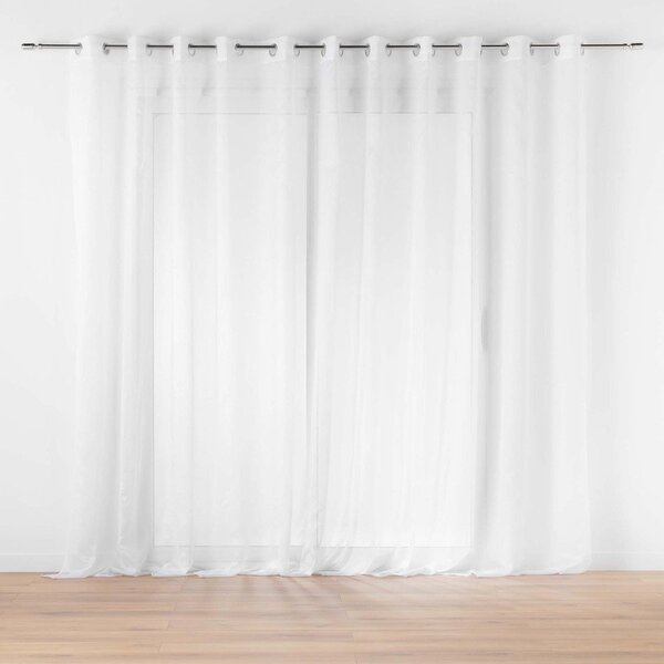Biała firanka z woalu 400x240 cm Lissea – douceur d'intérieur