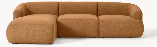 Narożna sofa modułowa Bouclé Sofia (3-osobowa)
