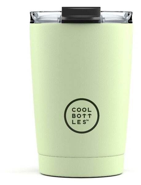 Cool Bottles Kubek termiczny 330 ml Triple cool Pastel Green