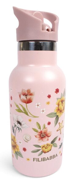 Filibabba Butelka na wodę ze stali nierdzewnej 350 ml Ocean Blossom