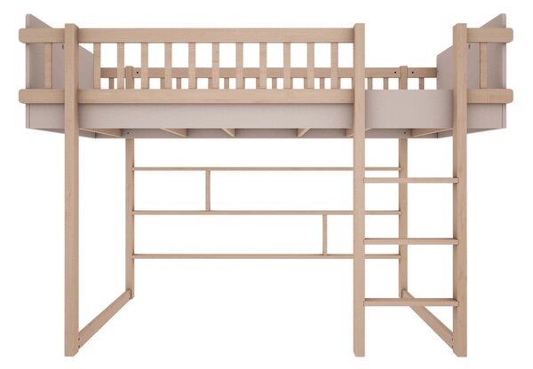 Łóżko Antresola Niska dla dziecka Basic Kaszmir 90x200 cm