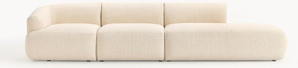 Szezlong modułowy XL Bouclé Sofia