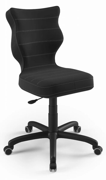 Krzesło do biurka Petit czarny Velvet 17 rozmiar 5