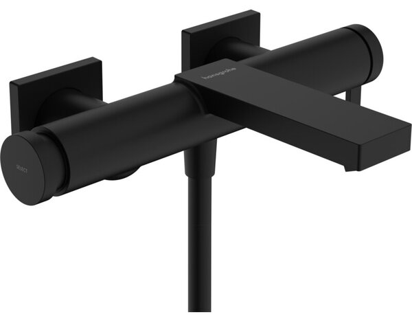 Bateria wannowa natynkowa HANSGROHE Tecturis E 73420670 Czarny mat