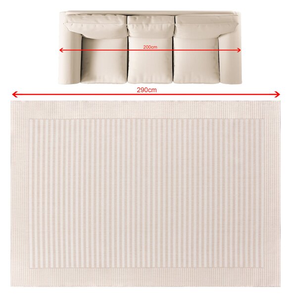 Dywan Lunara cream 200x290 cm