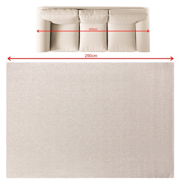 Dywan Solaro linen grey 200x290 cm