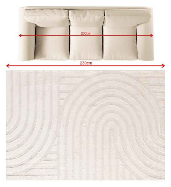 Dywan Belaro cream 160x230 cm