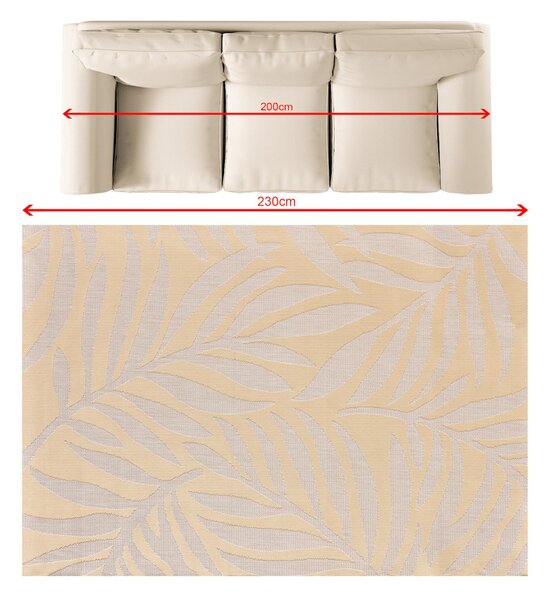 Dywan Avenna golden beige 160x230 cm
