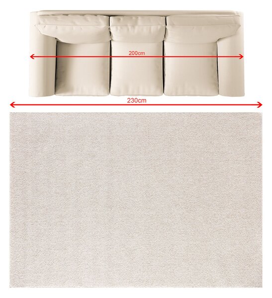 Dywan Solaro linen grey 160x230 cm