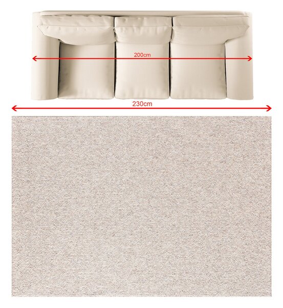 Dywan Solaro beige/grey 160x230 cm