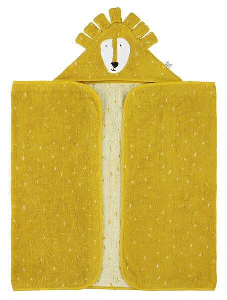 Ręcznik Kąpielowy z Kapturem 70 x 130cm - Lew Trixie Baby