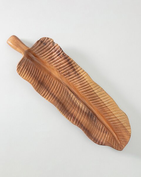 Patera Wood Leaf 60x18 cm