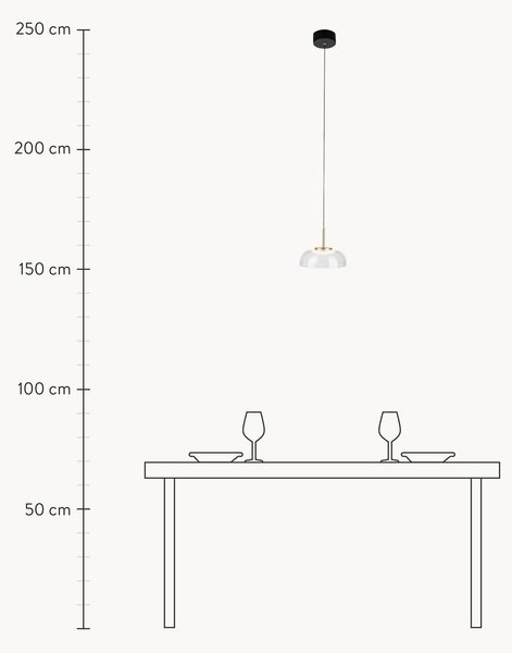 Lampa wisząca LED Vitrum